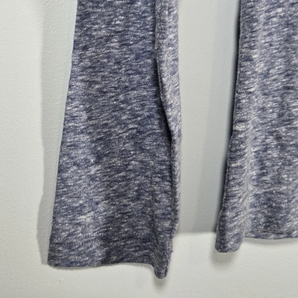 Crewcuts Girls Blue Heather Long Sleeve Lace‎ Heart Shirt NWT Size 10